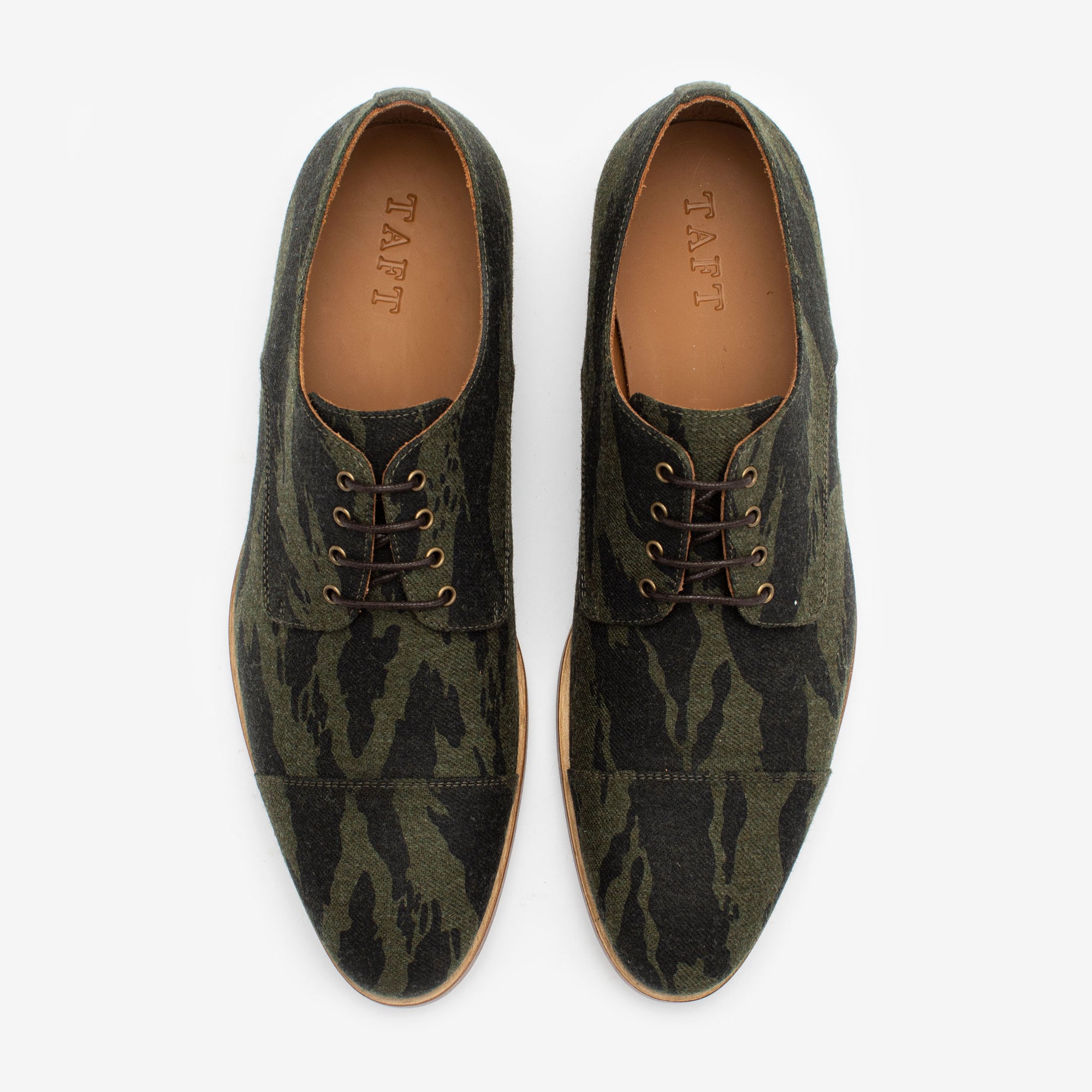 The Kennedy Shoe in Green Camo | TAFT