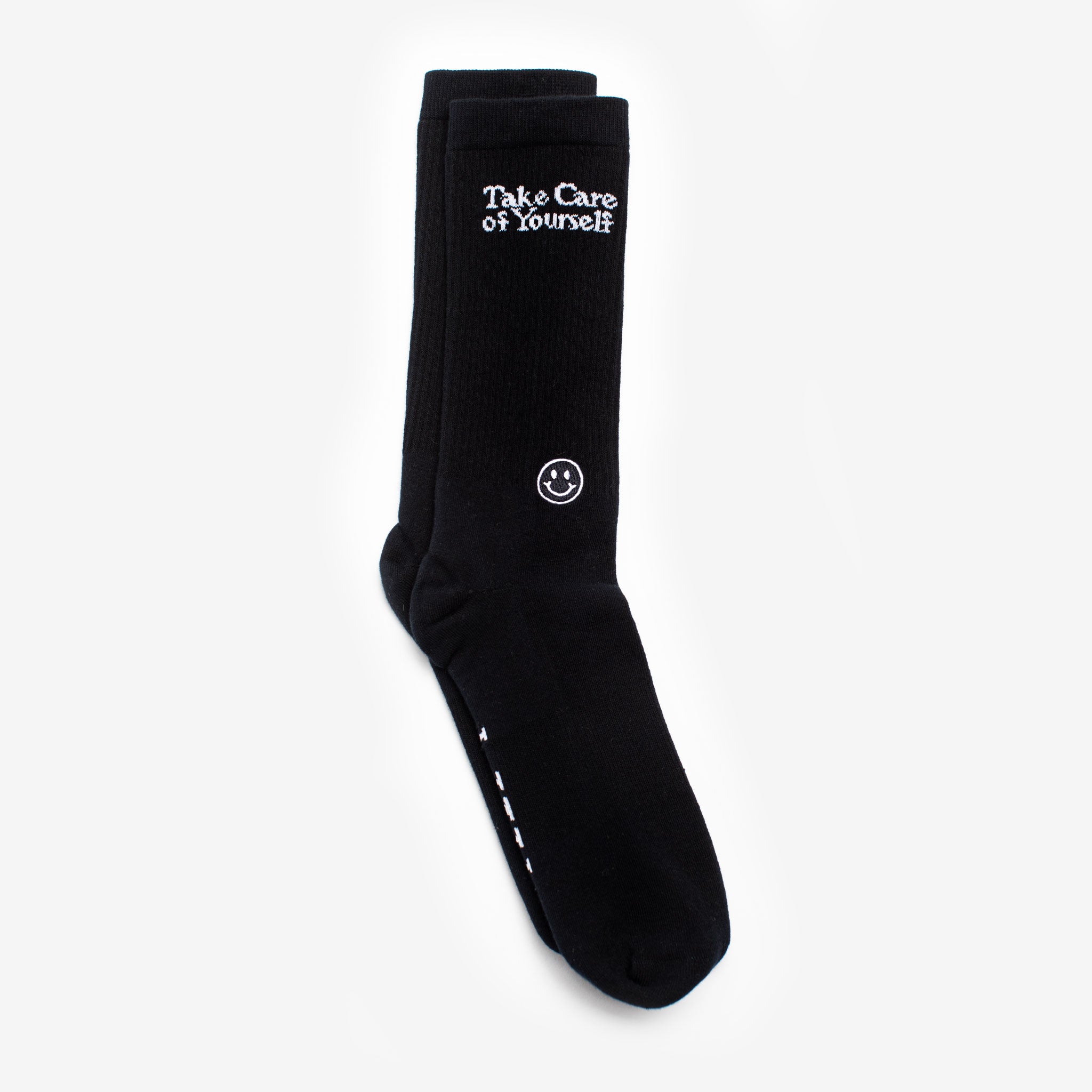 The Take Care Crew Sock in Black