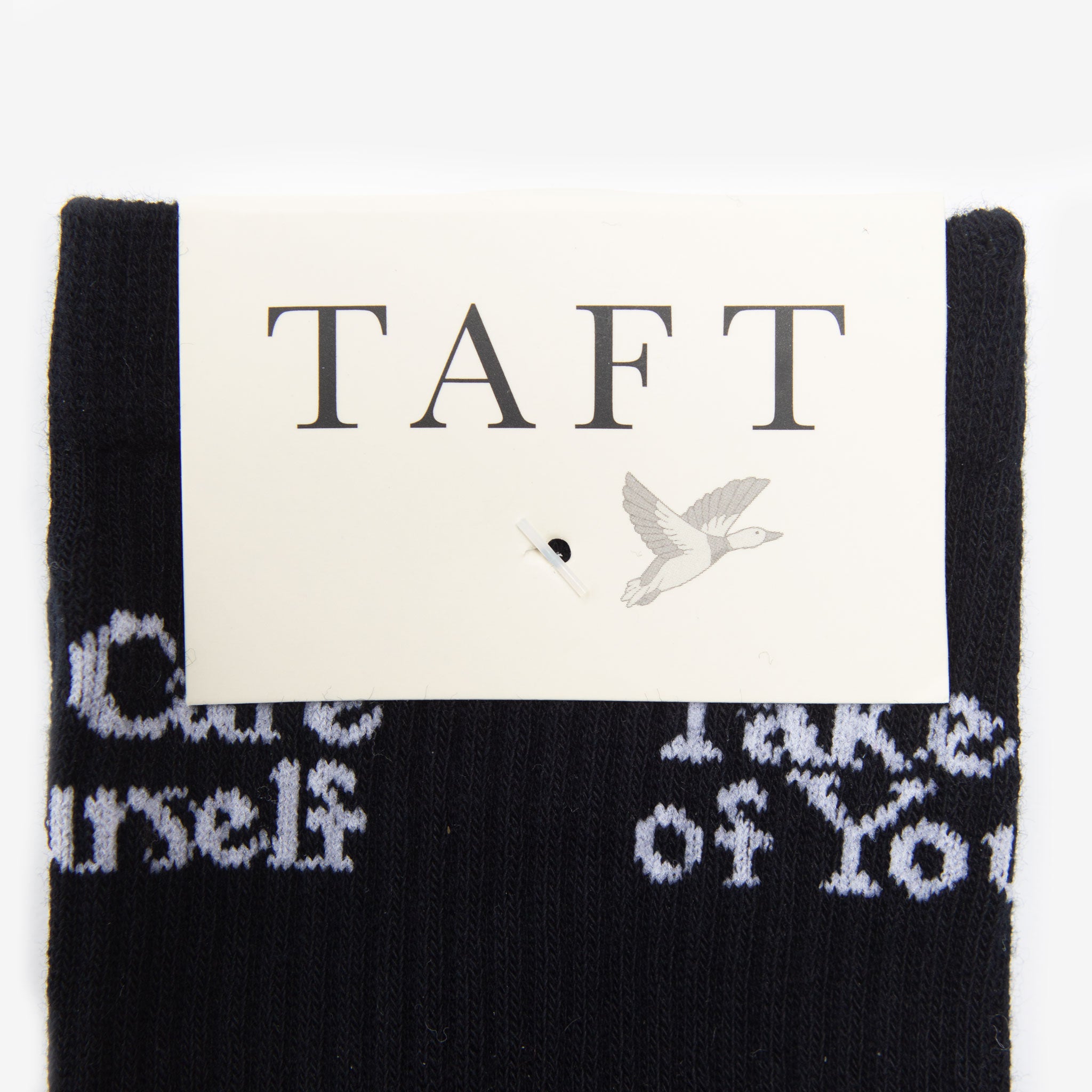 The Take Care Crew Sock in Black