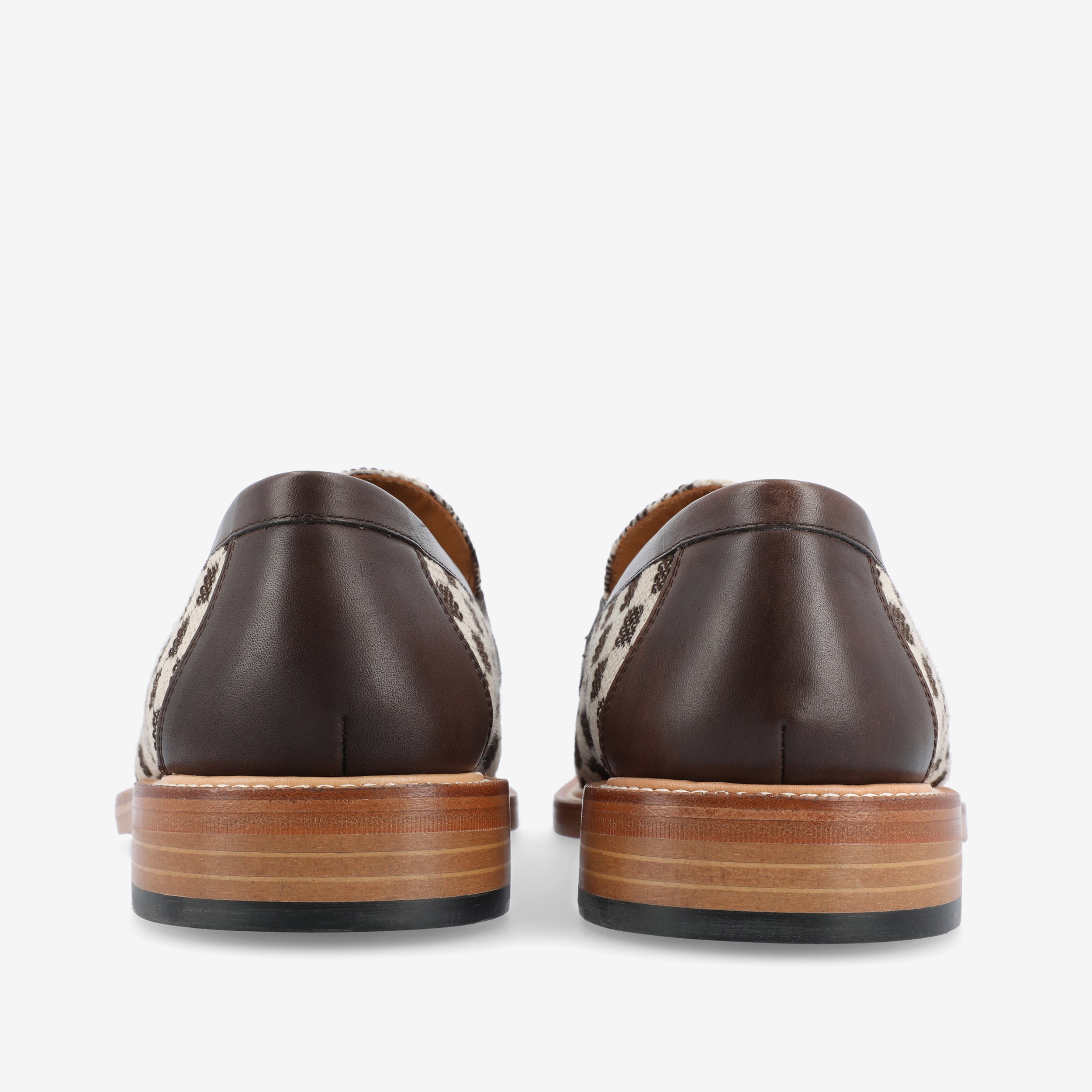 The Fitz Loafer in Brown Check