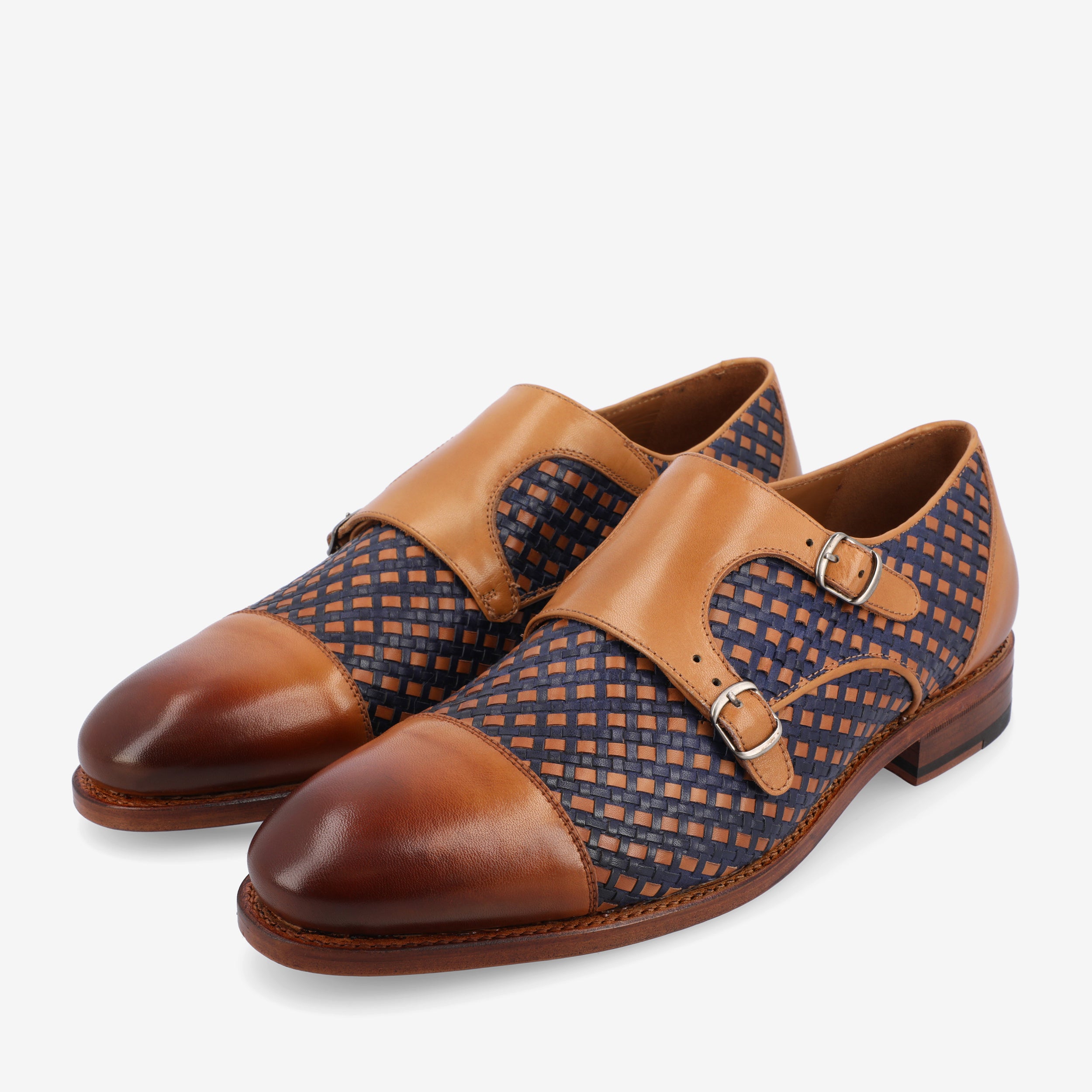 The Lucca Monk Woven in Navy (Last Chance, Final Sale)