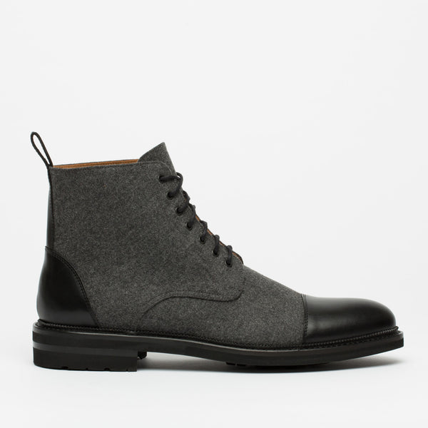 The Jack Boot - Black Leather | TAFT