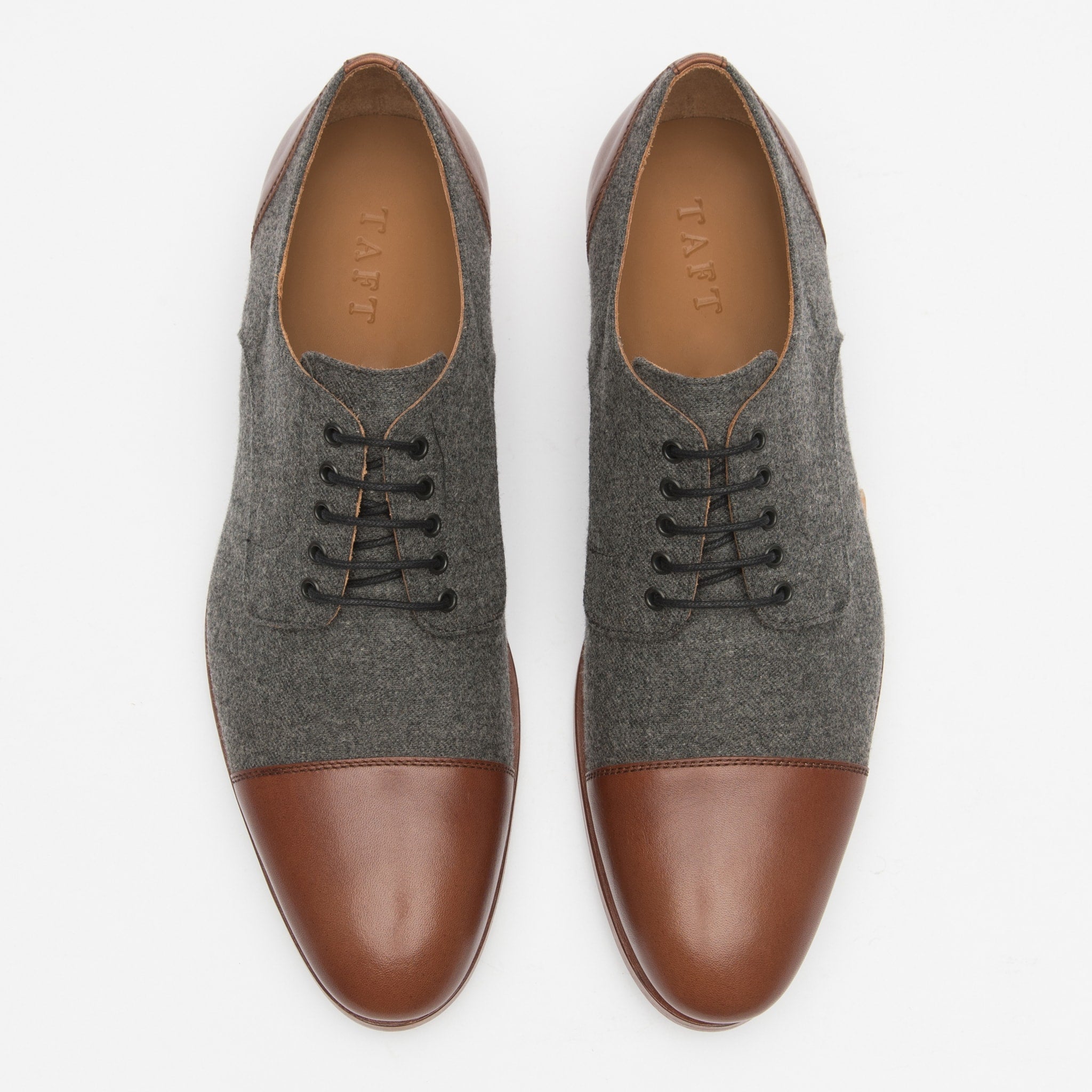 The Jack Shoe in Grey/Brown