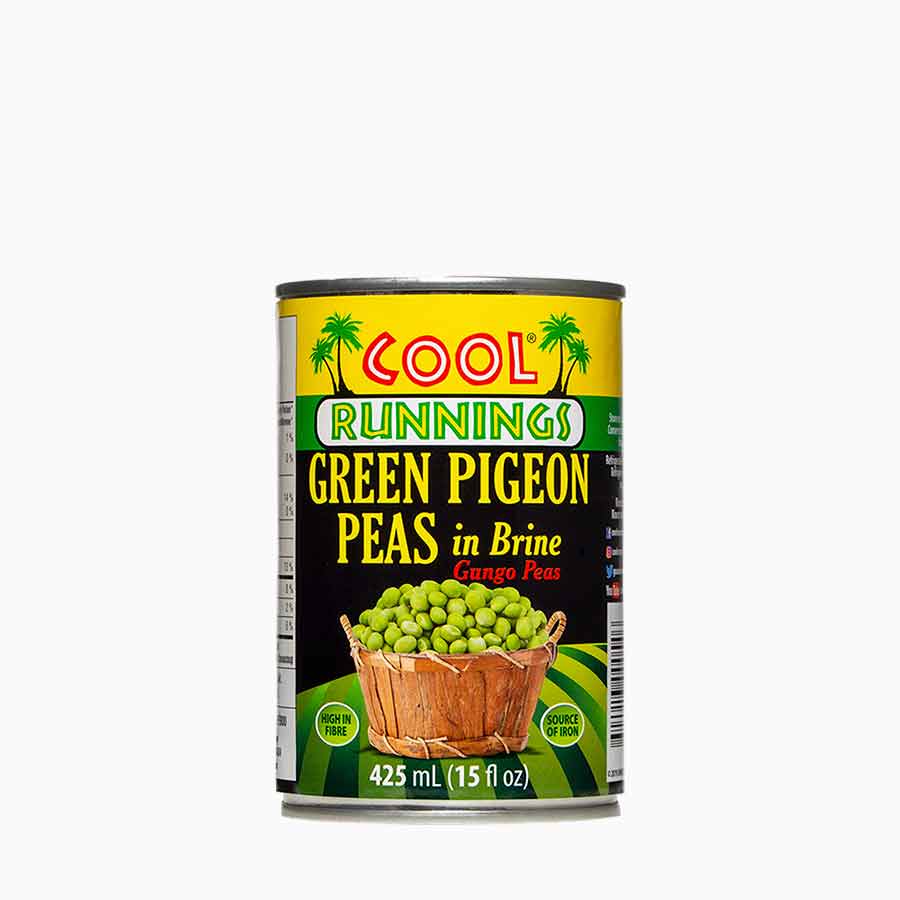 Cool Runnings green pigeon peas