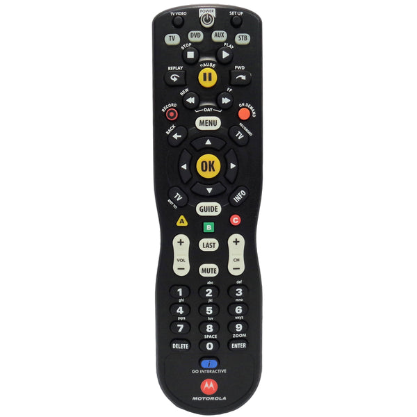 Motorola URC-62440BA0-002-R Pre-Owned Set Top Box Remote Control Corner Store Remotes