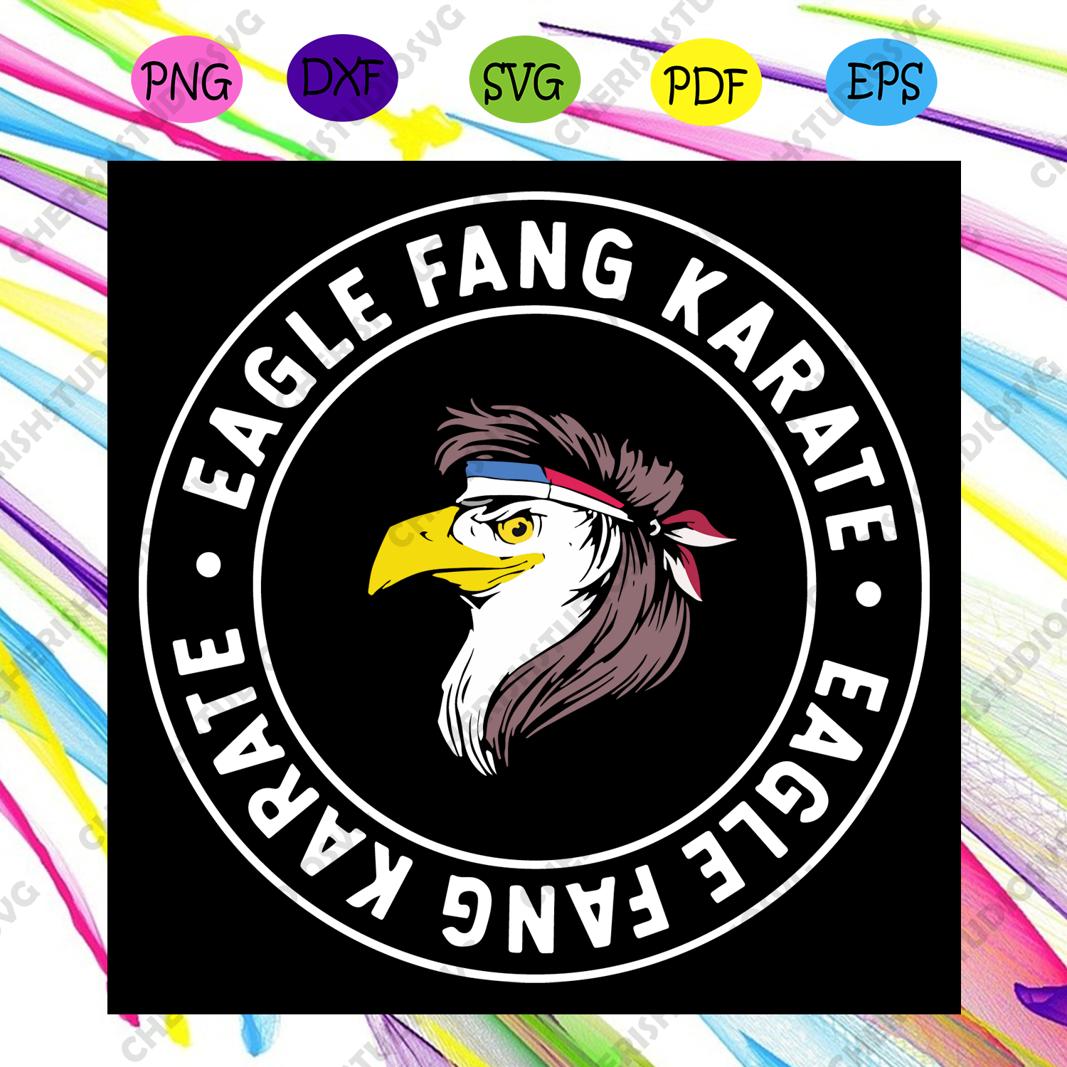 Download American Fang Of An Eagle Karate Svg Trending Svg American Fang Svg Cherishsvgstudio