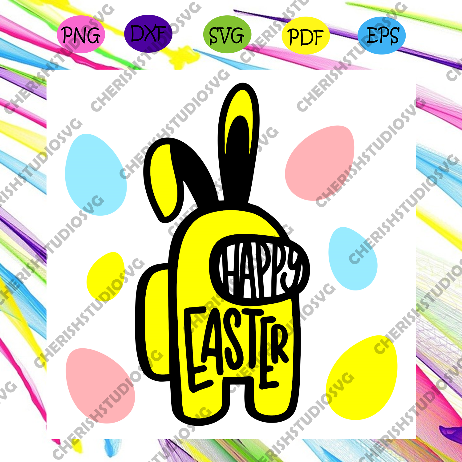 Download Among Us Easter Eggs Svg Easter Svg Happy Easter Day Svg Easter Svg Cherishsvgstudio