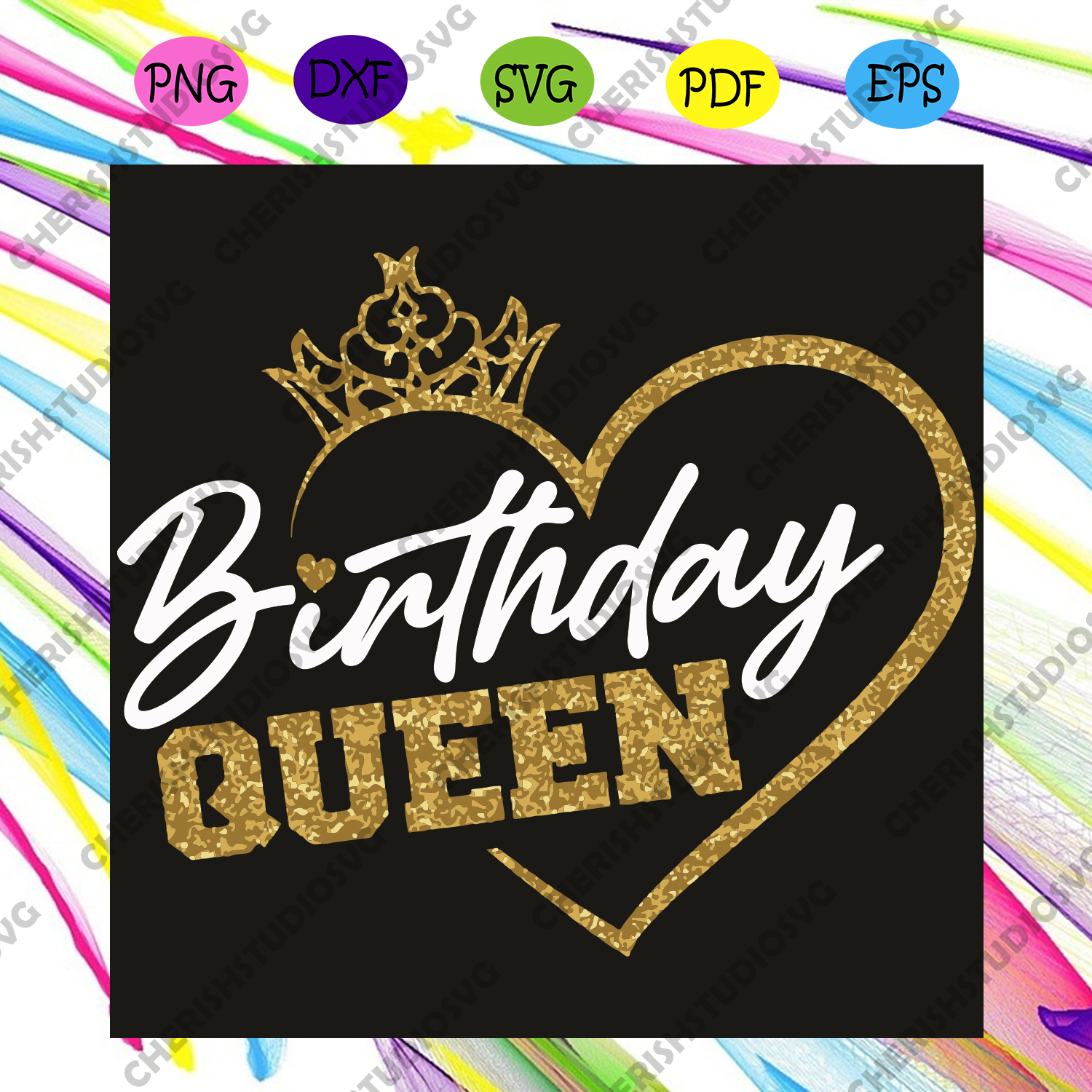 Free Free 191 Birthday Queen With Crown Svg SVG PNG EPS DXF File