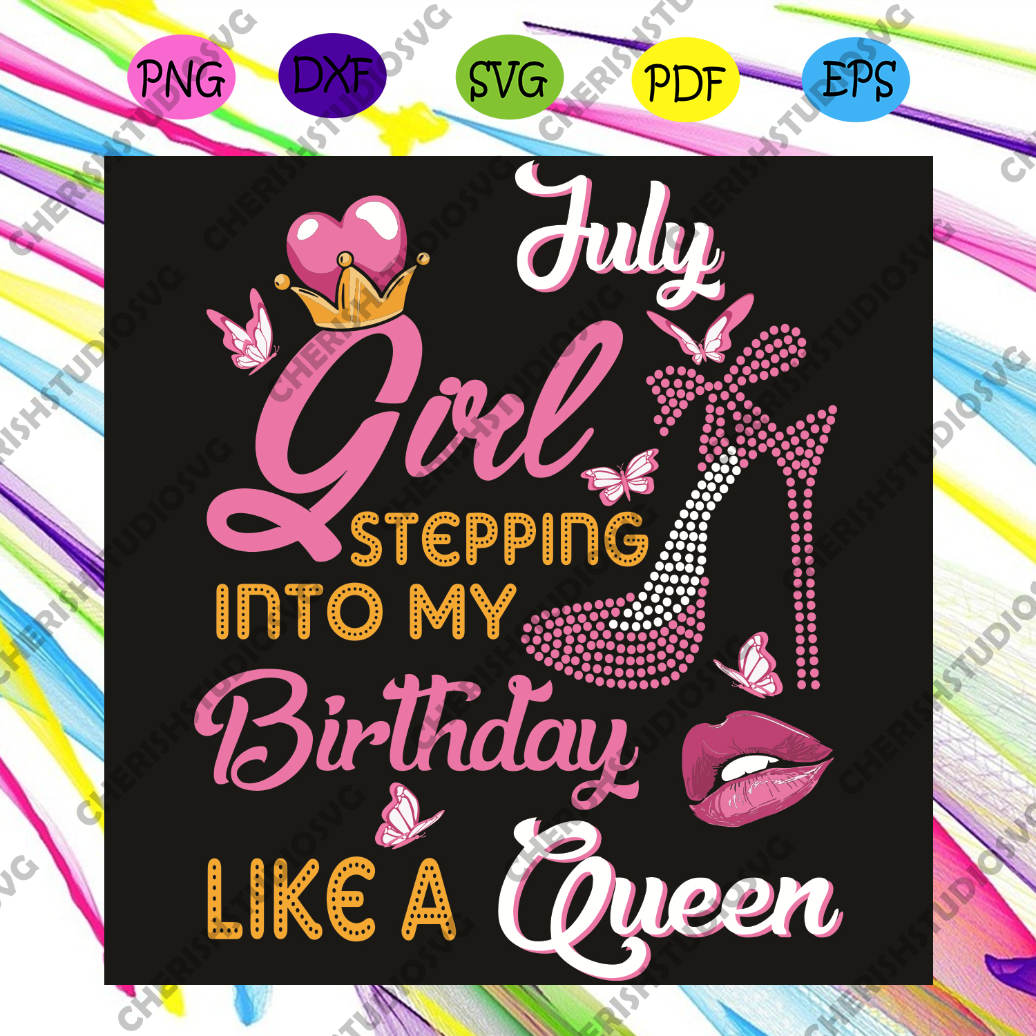 Free Free July Birthday Queen Svg 685 SVG PNG EPS DXF File