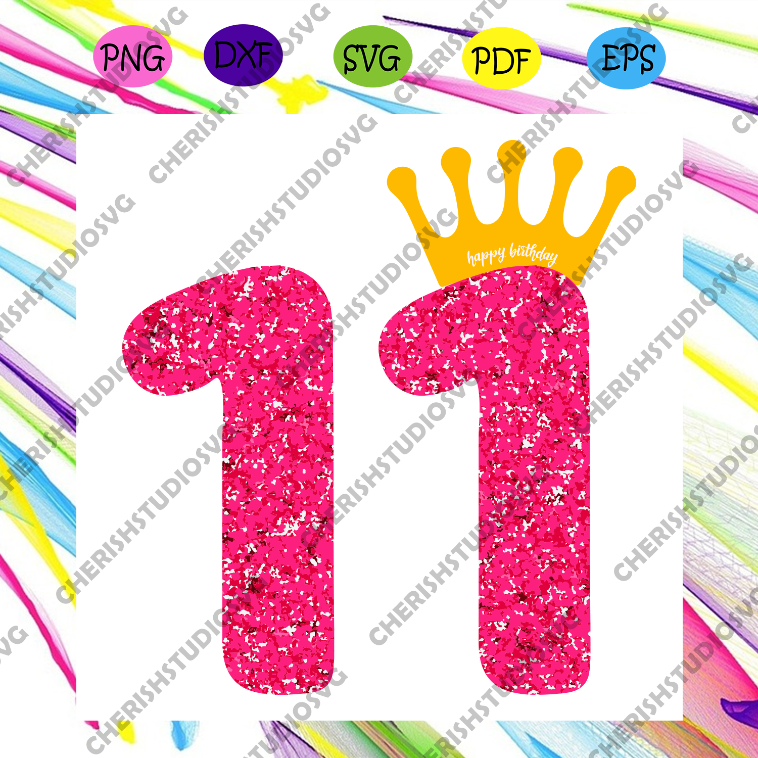 Free Birthday Princess Crown Svg