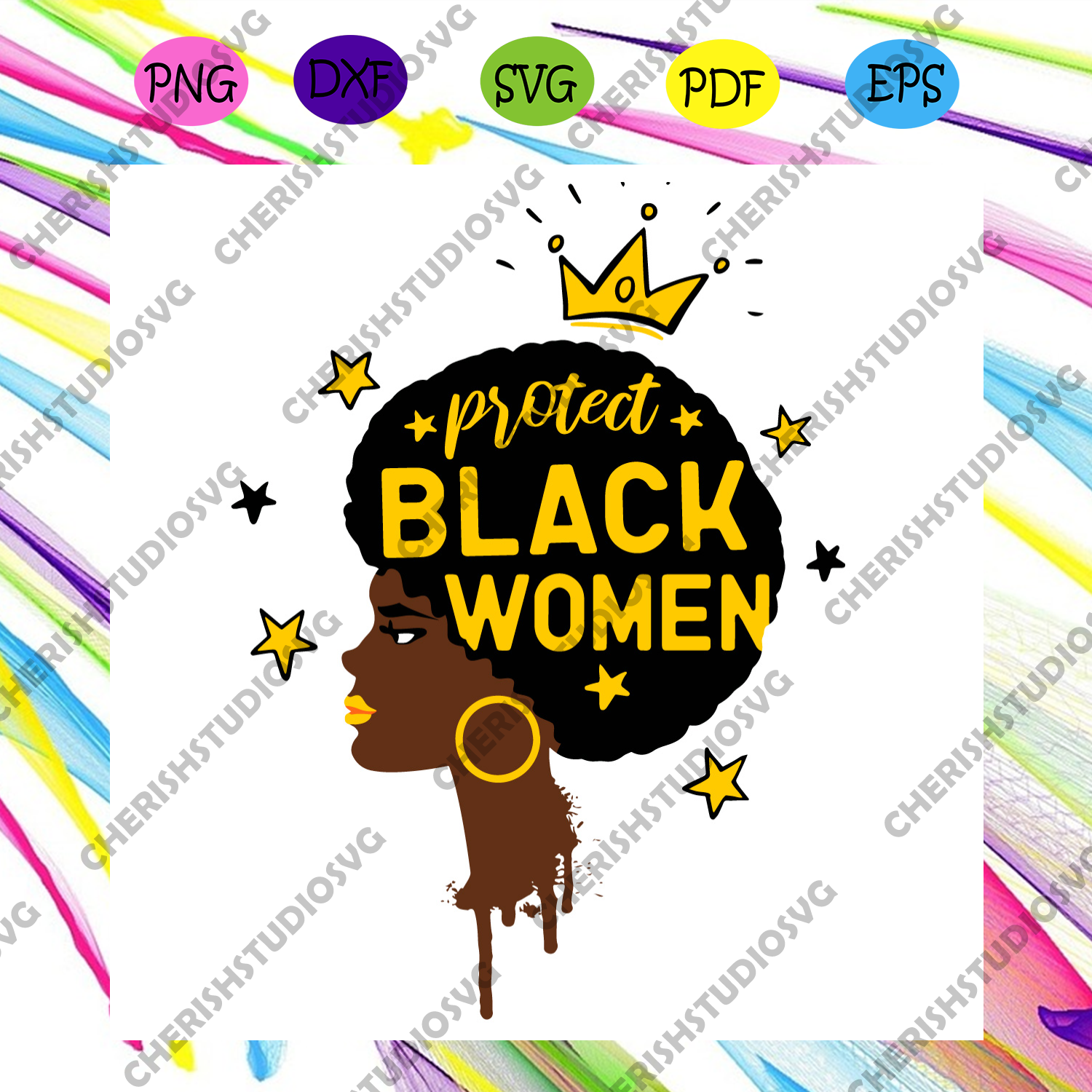 Download Protect Black Women Svg Black Girl Svg Protect Svgm Black Women Svg Cherishsvgstudio