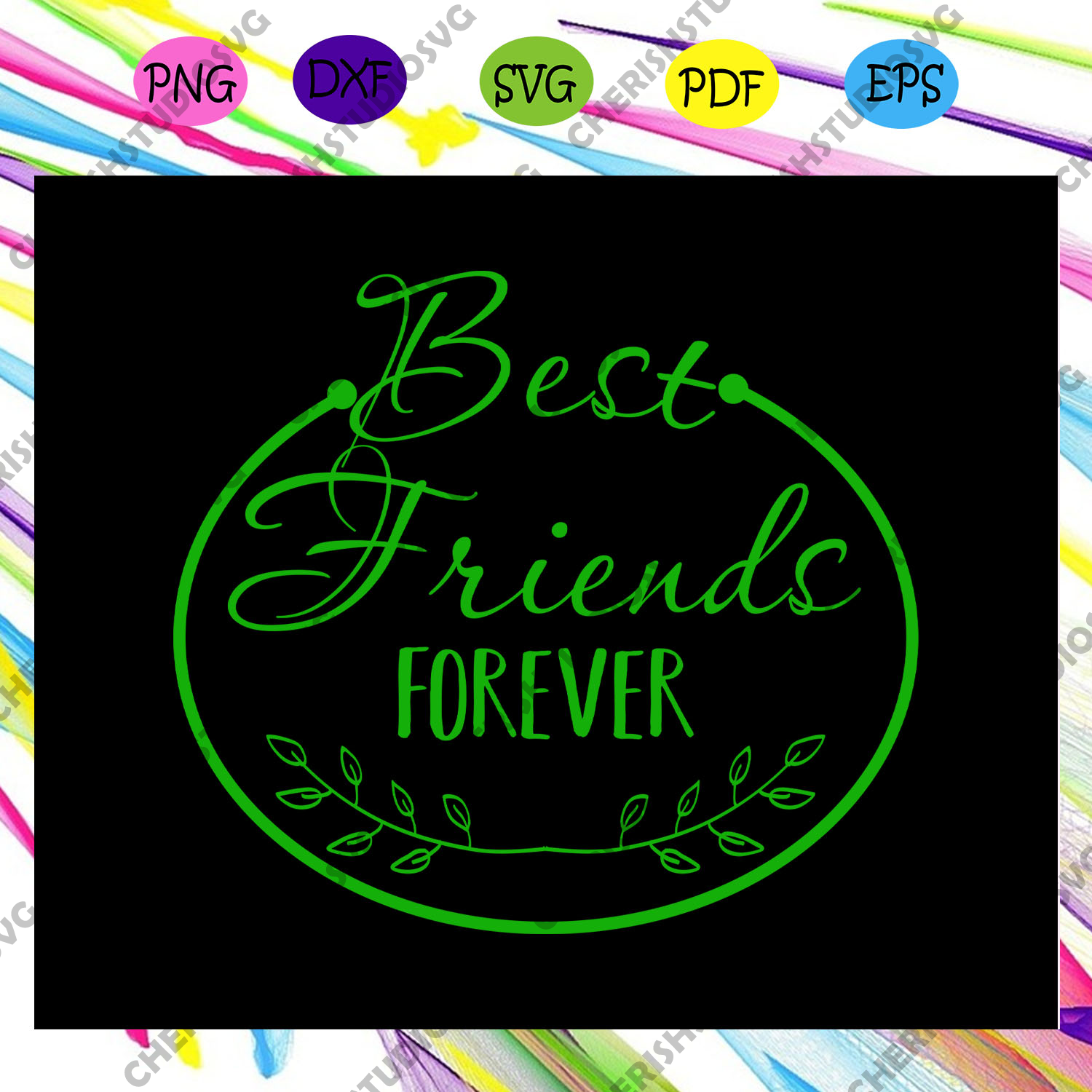 Download Best Friend Forever Best Friend Best Friend Svg Best Friend Gift Tre Cherishsvgstudio