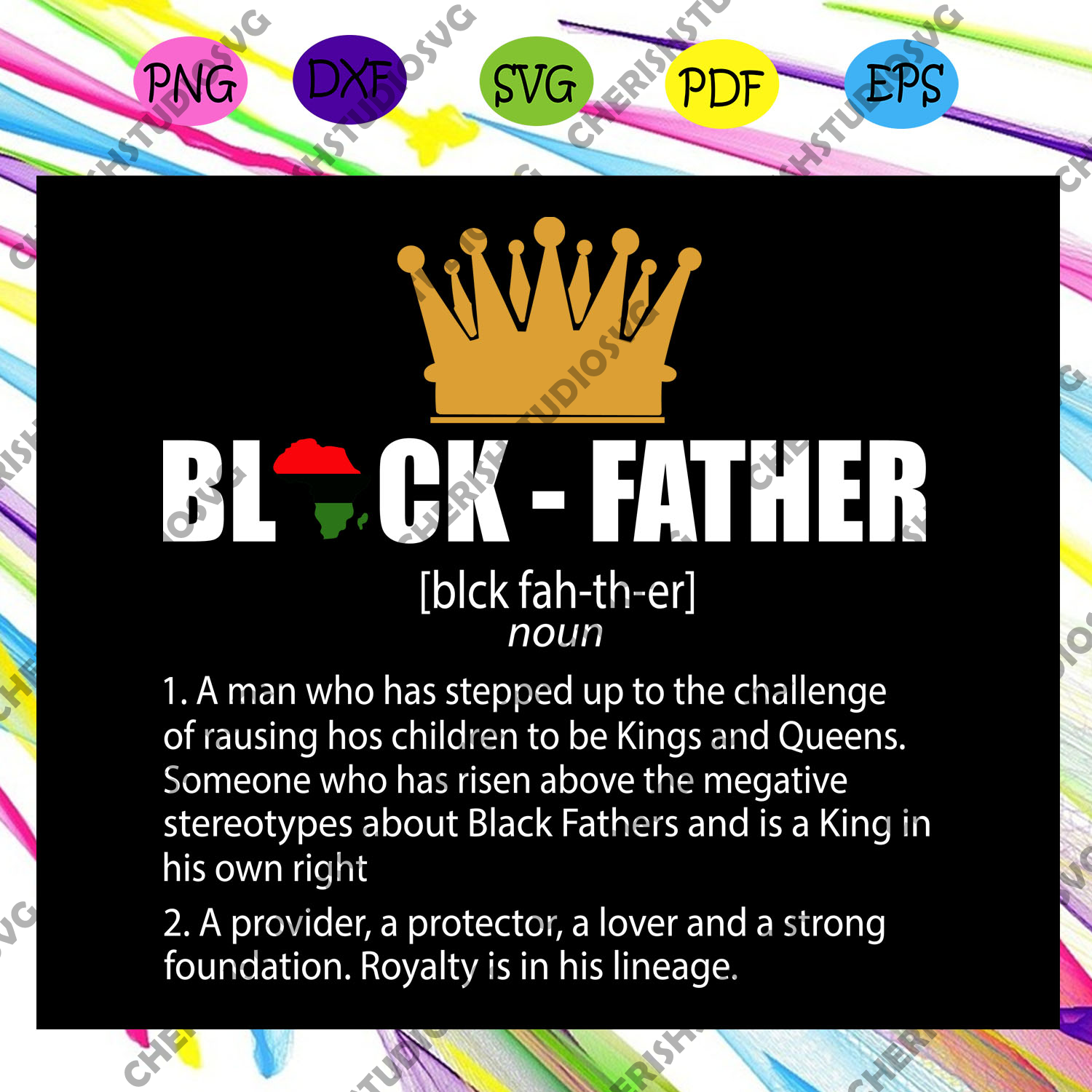 Download Black Father Definition Svg Dope Black Father Svg Black Father Matte Cherishsvgstudio