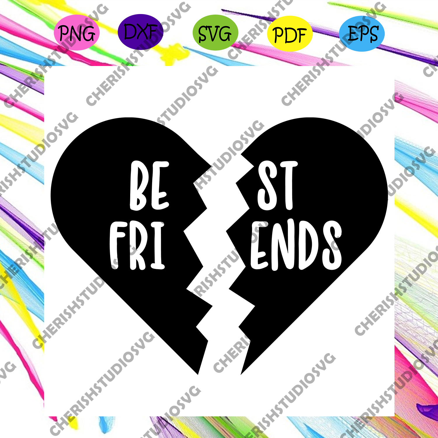 Download Broken Best Friend Svg Trending Svg Heart Svg Friends Svg Broken Cherishsvgstudio
