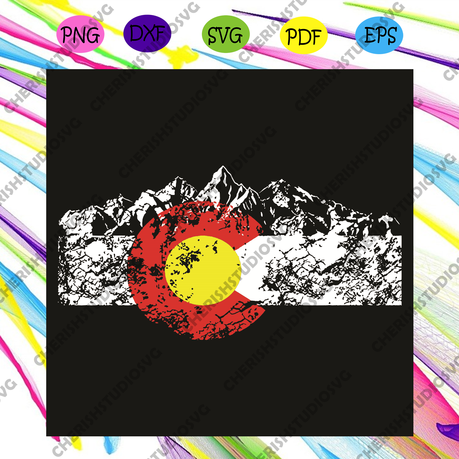 Free Free 327 Flag And Mountain Svg SVG PNG EPS DXF File