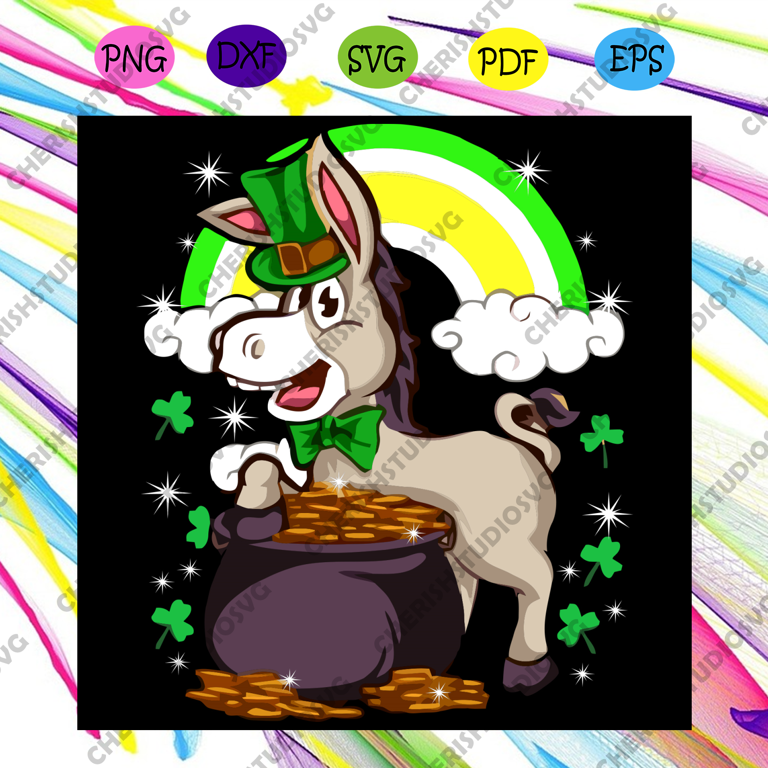 Download Cute Baby Horse Patrick Day Svg Trending Svg St Patrick Day Svg St Cherishsvgstudio