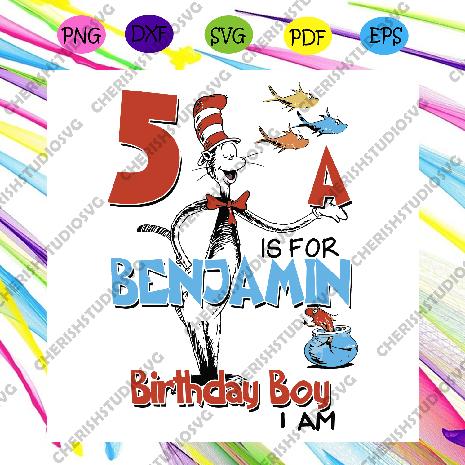 Download Dr Seuss Birthday Svg Dr Seuss Svg Birthday Svg Benjamin Birthday S Cherishsvgstudio