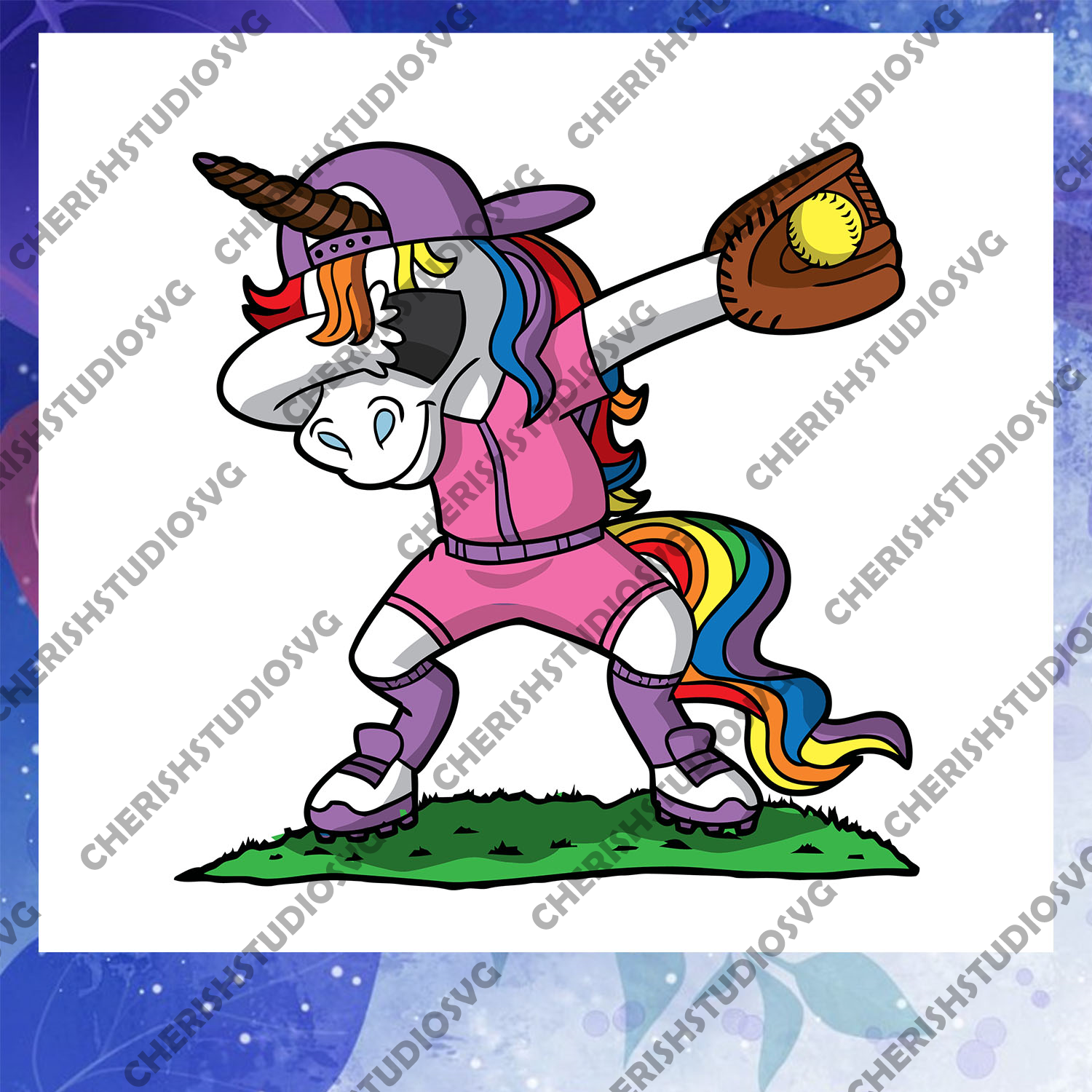 Download Dabbing Unicorn Baseball Svg Unicorn Unicorn Svg Unicorn Lover Svg Cherishsvgstudio