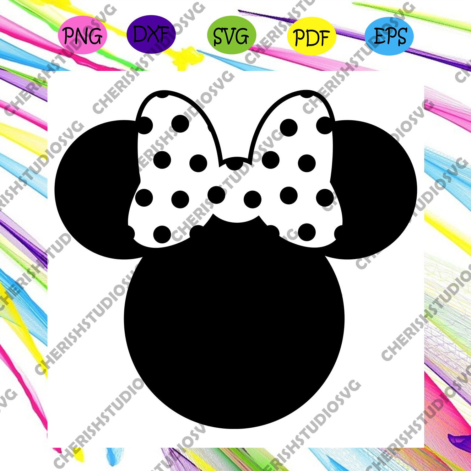 Download Disney Minnie Mouse Head Svg Halloween Svg Minnie Mouse Head Svg Mi Cherishsvgstudio