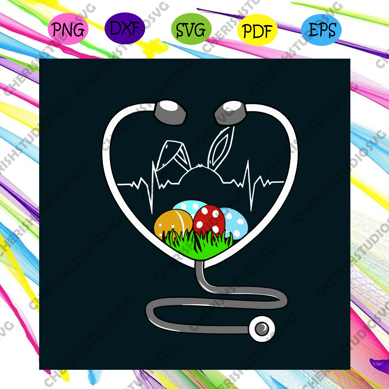 Download Nurse Heart Easter Svg Easter Day Svg Easter Svg Nurse Heart Svg H Cherishsvgstudio