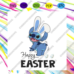 Download Stitch Happy Easter Svg Easter Day Svg Easter Svg Stitch Svg Cute Cherishsvgstudio