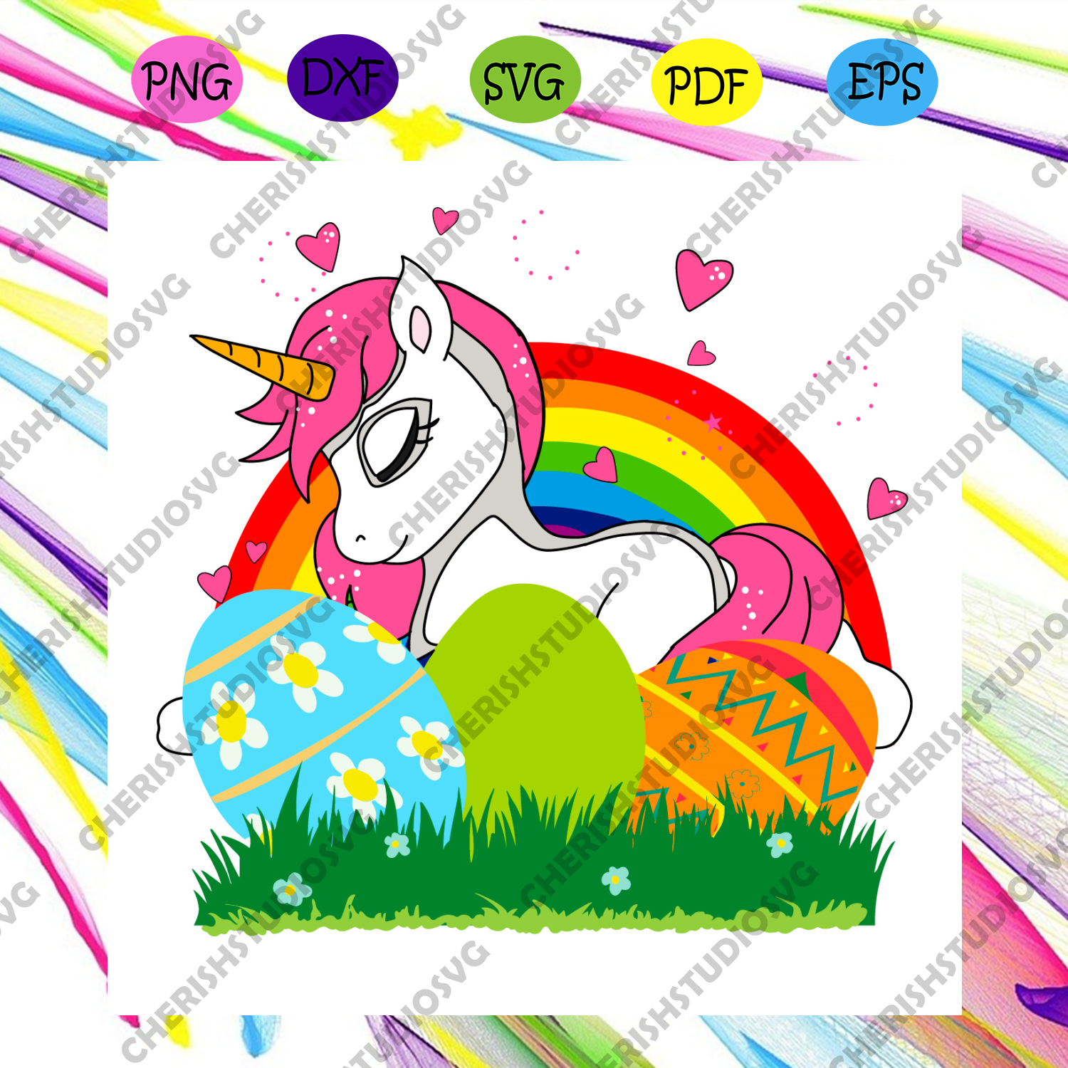 Download Unicorn Easter Eggs Idea Cute Gifts Svg Easter Day Svg Easter Unicor Cherishsvgstudio