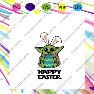 Download Happy Easter Baby Yoda Svg Easter Day Svg Easter Baby Yoda Svg Star Cherishsvgstudio