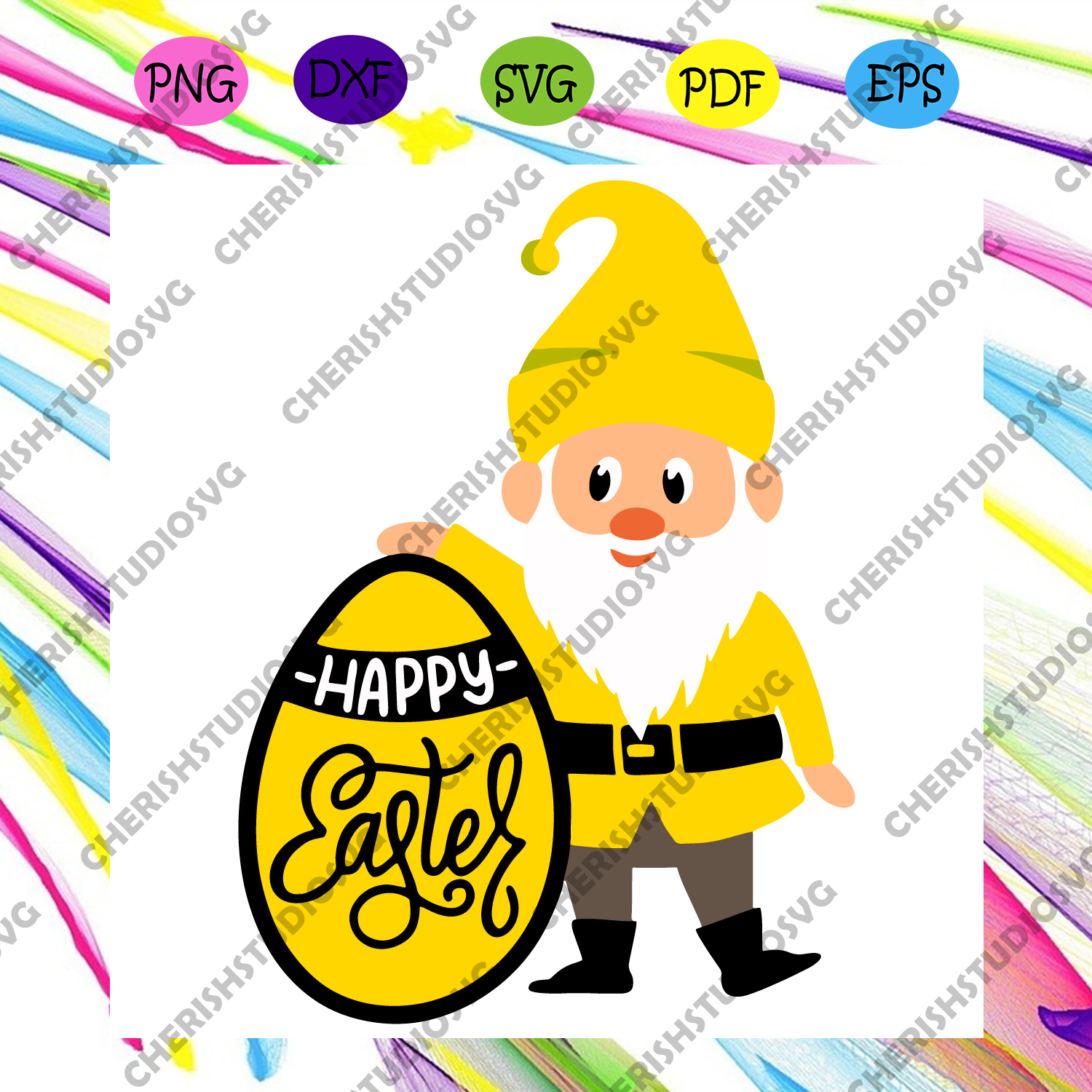 Download Easter Gnome Svg Easter Svg Happy Easter Day Svg Easter Svg Eggs S Cherishsvgstudio