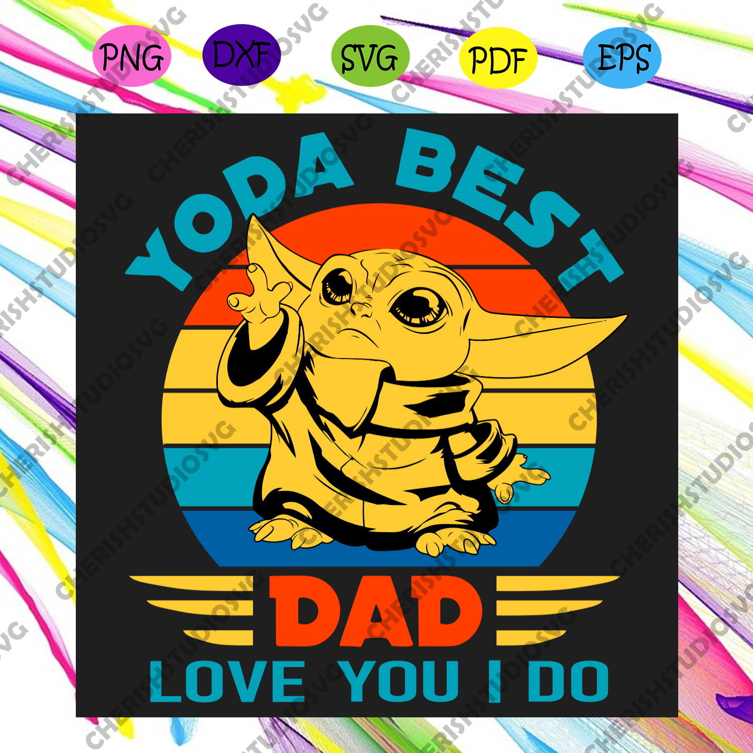 Free Free 219 Yoda Best Father Svg SVG PNG EPS DXF File