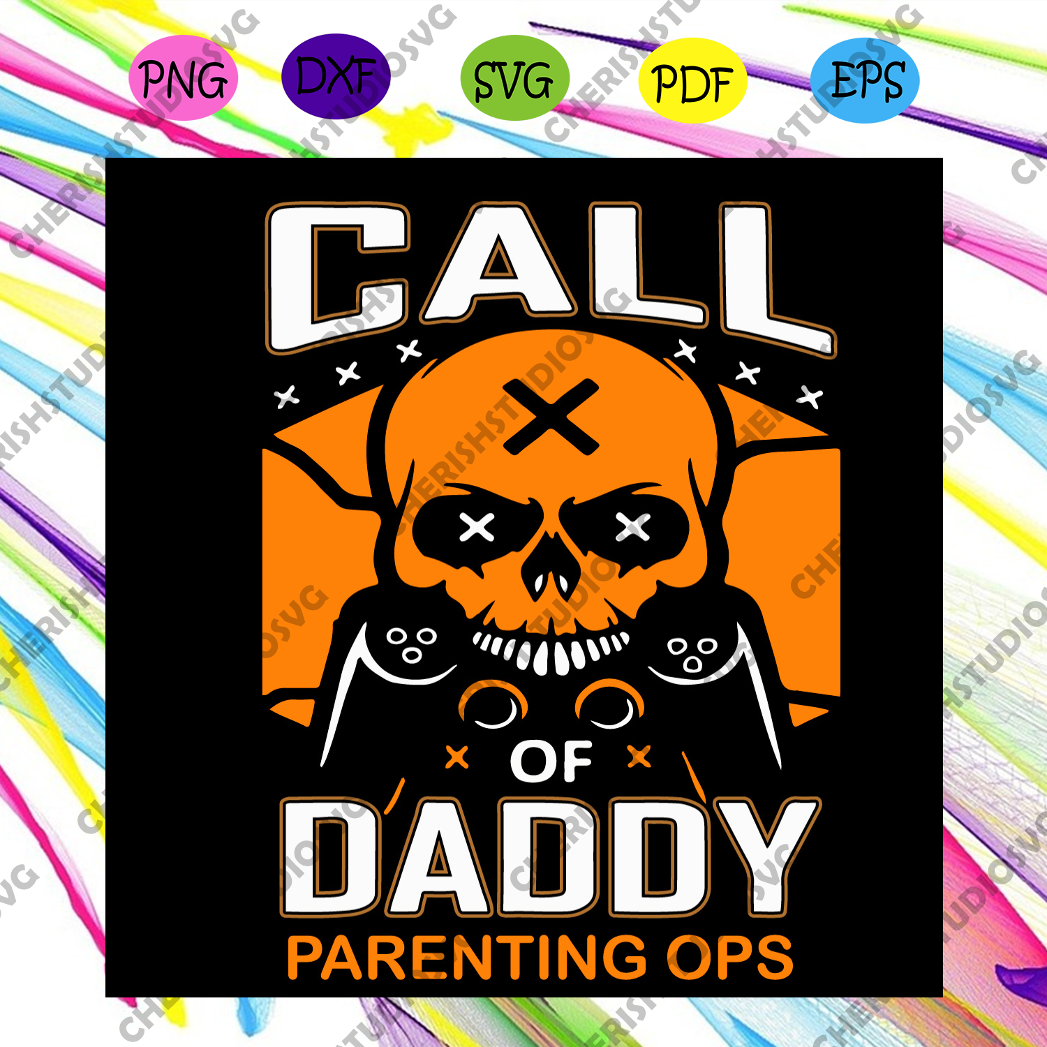 Download Call Of Daddy Parenting Ops Svg Fathers Day Svg Daddy Svg Game Svg Cherishsvgstudio
