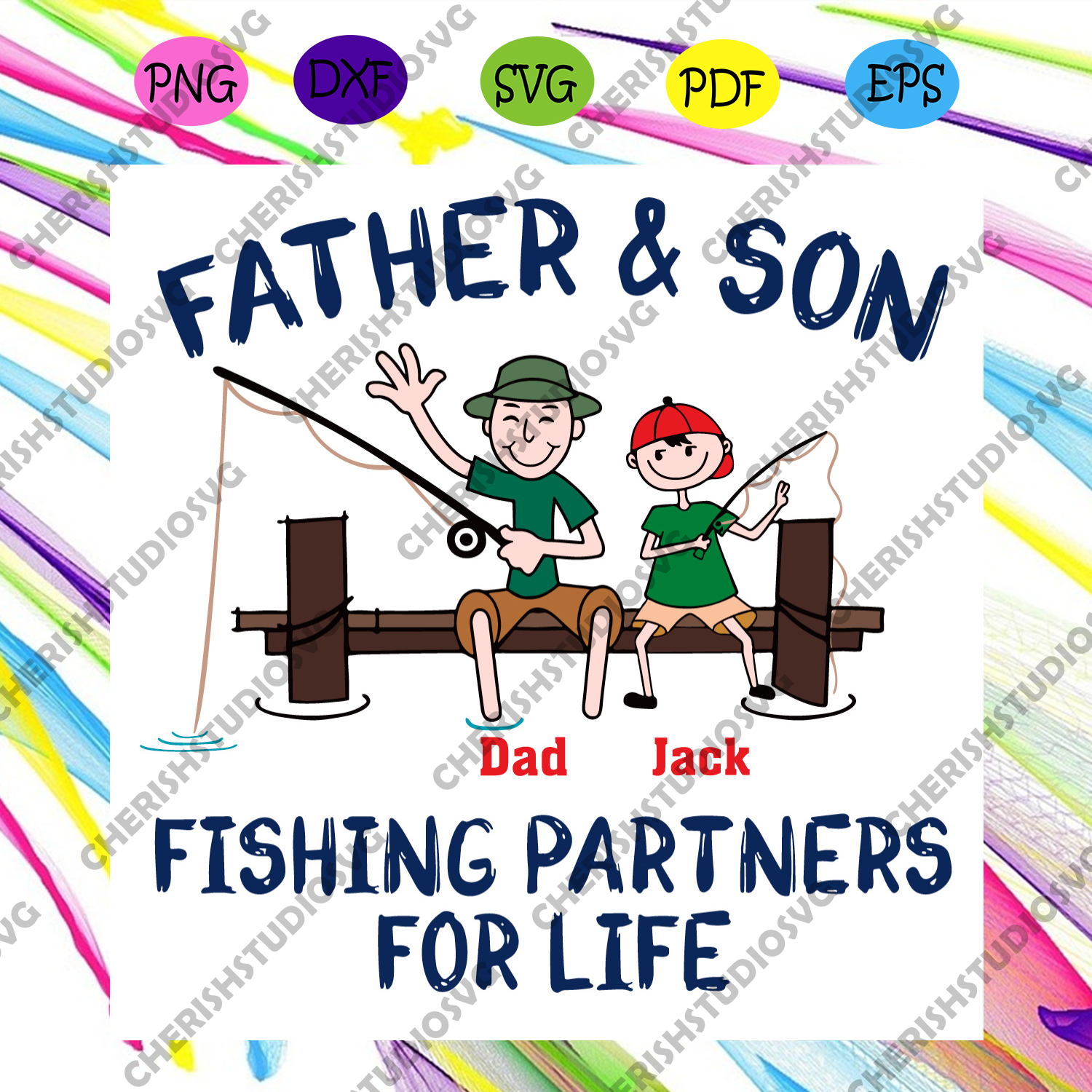 Free Free 248 Fishing Partners For Life Svg SVG PNG EPS DXF File