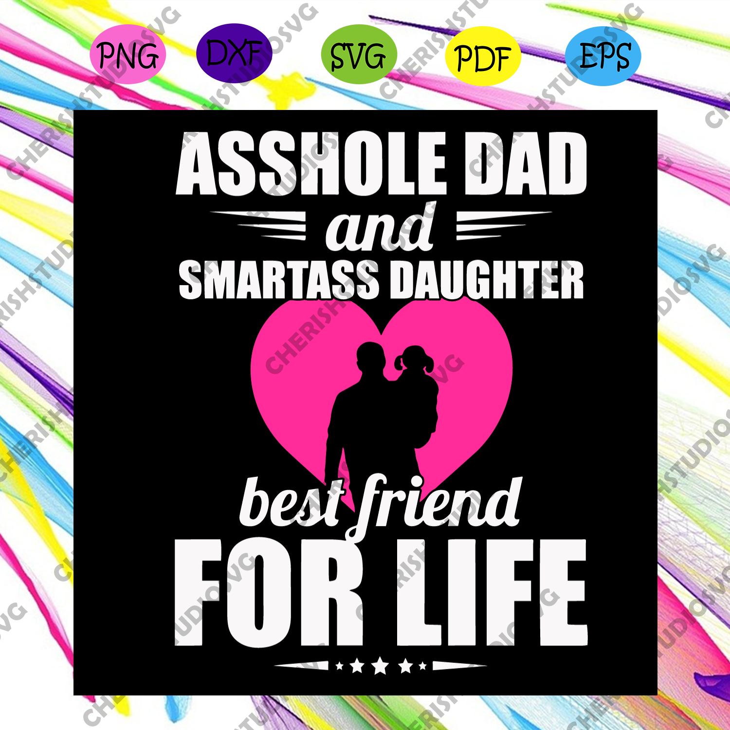 Download Father And Daughter Best Friend Svg Fathers Day Svg Dad Svg Daughte Cherishsvgstudio