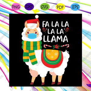 Download Fa La La La La Llama Svg Christmas Svg Llama Svg Christmas Llama Sv Cherishsvgstudio