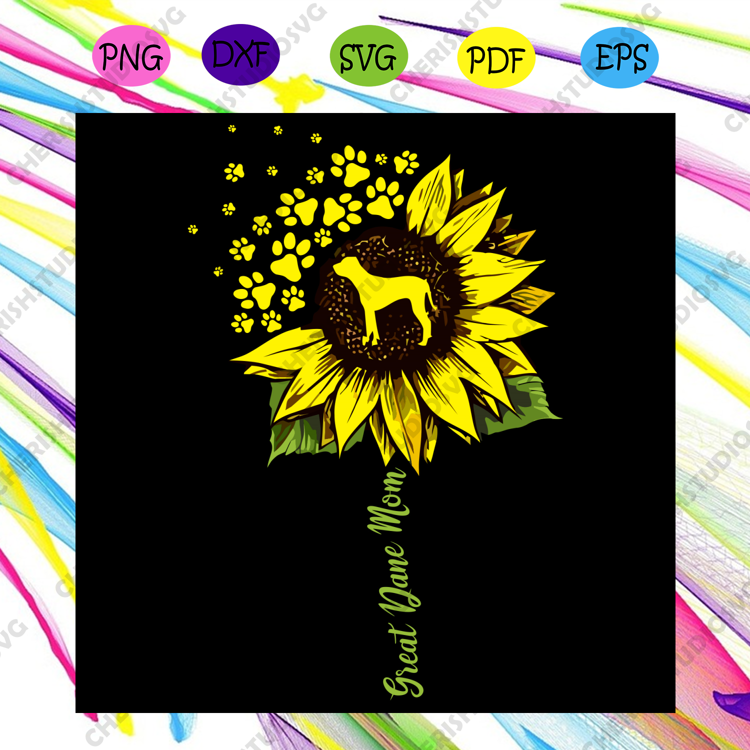 Free Free 243 Sunflower Love Svg SVG PNG EPS DXF File