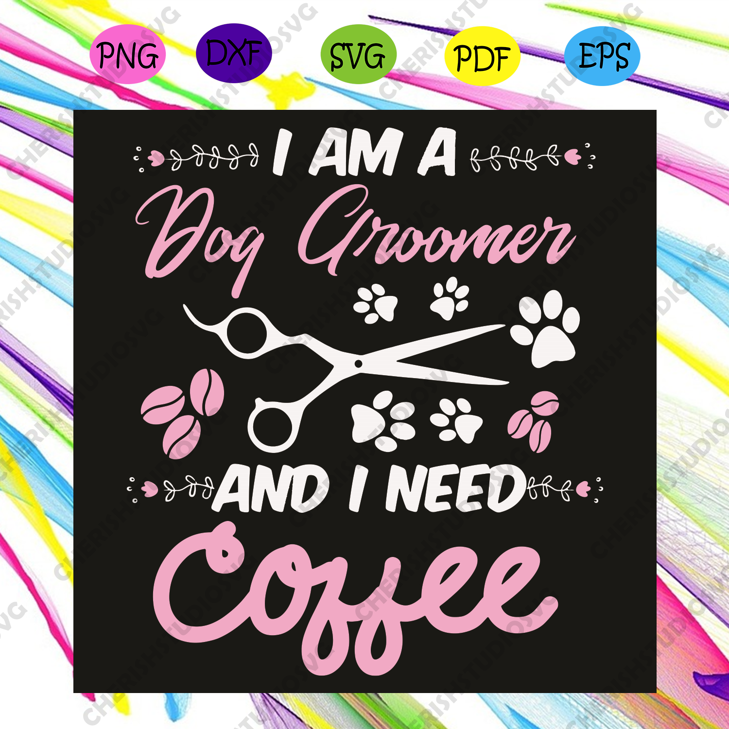 Free Free 171 Dog Mother Coffee Lover Svg SVG PNG EPS DXF File