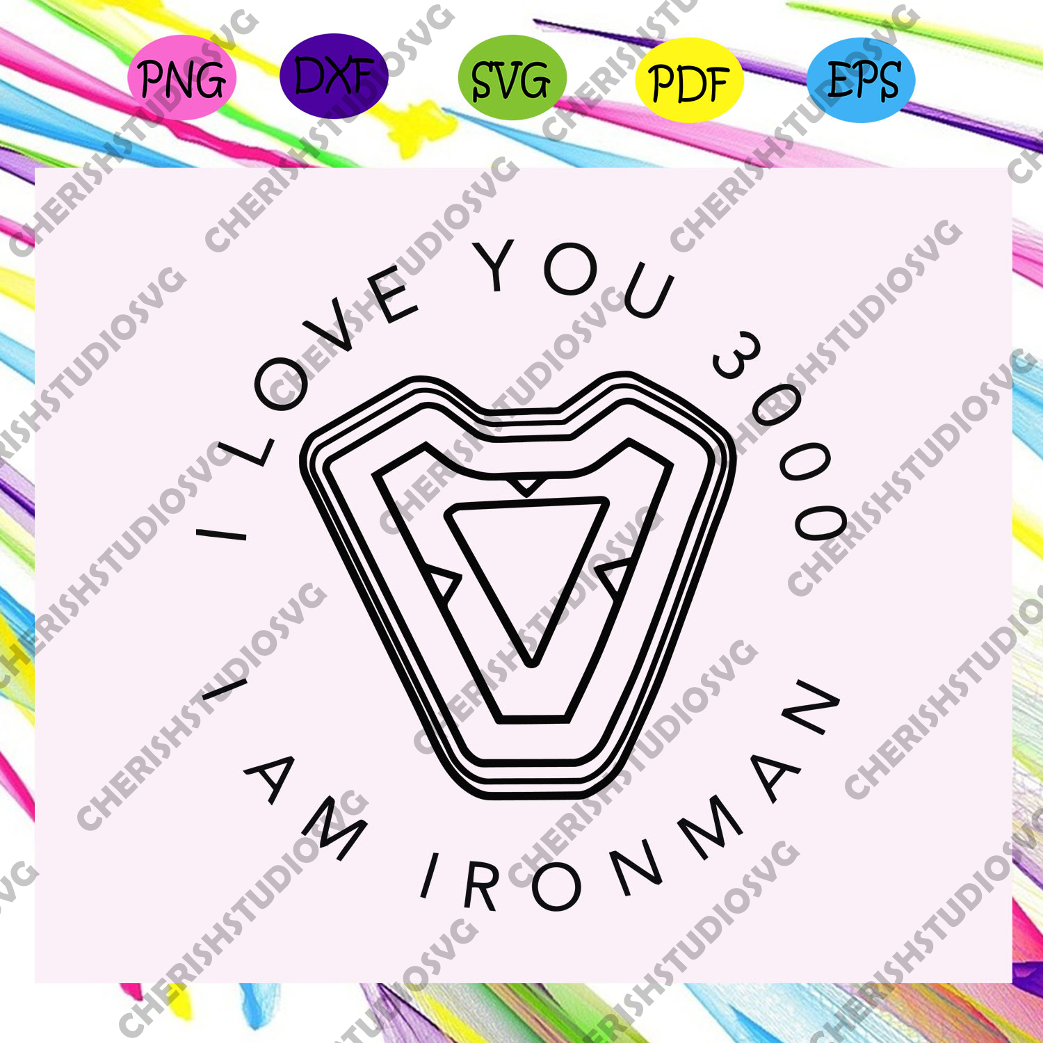 Download I Love You 3000 Marvel Svg Avengers The Avengers Marvel Logo Marve Cherishsvgstudio