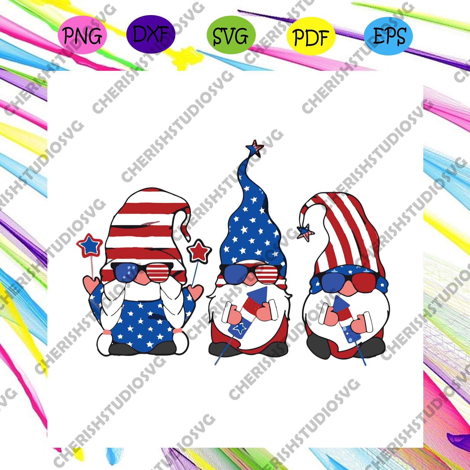 Download 4th Of July Gnomes Svg 4th Of July 2021 American Flag Svg America S Cherishsvgstudio