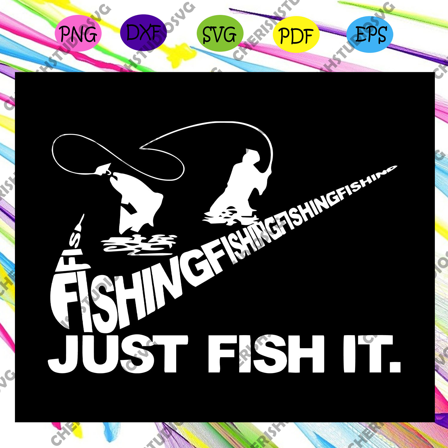 Free Free Cricut Fishing Designs 395 SVG PNG EPS DXF File