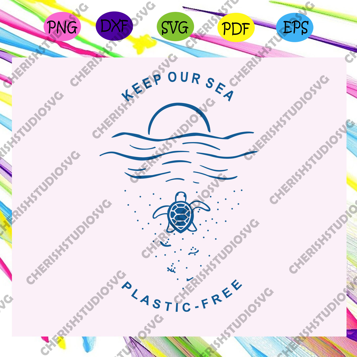 Download Keep Our Sea Plastic Free Svg Plastic Free Svg Plastic Free Gift Sea Cherishsvgstudio