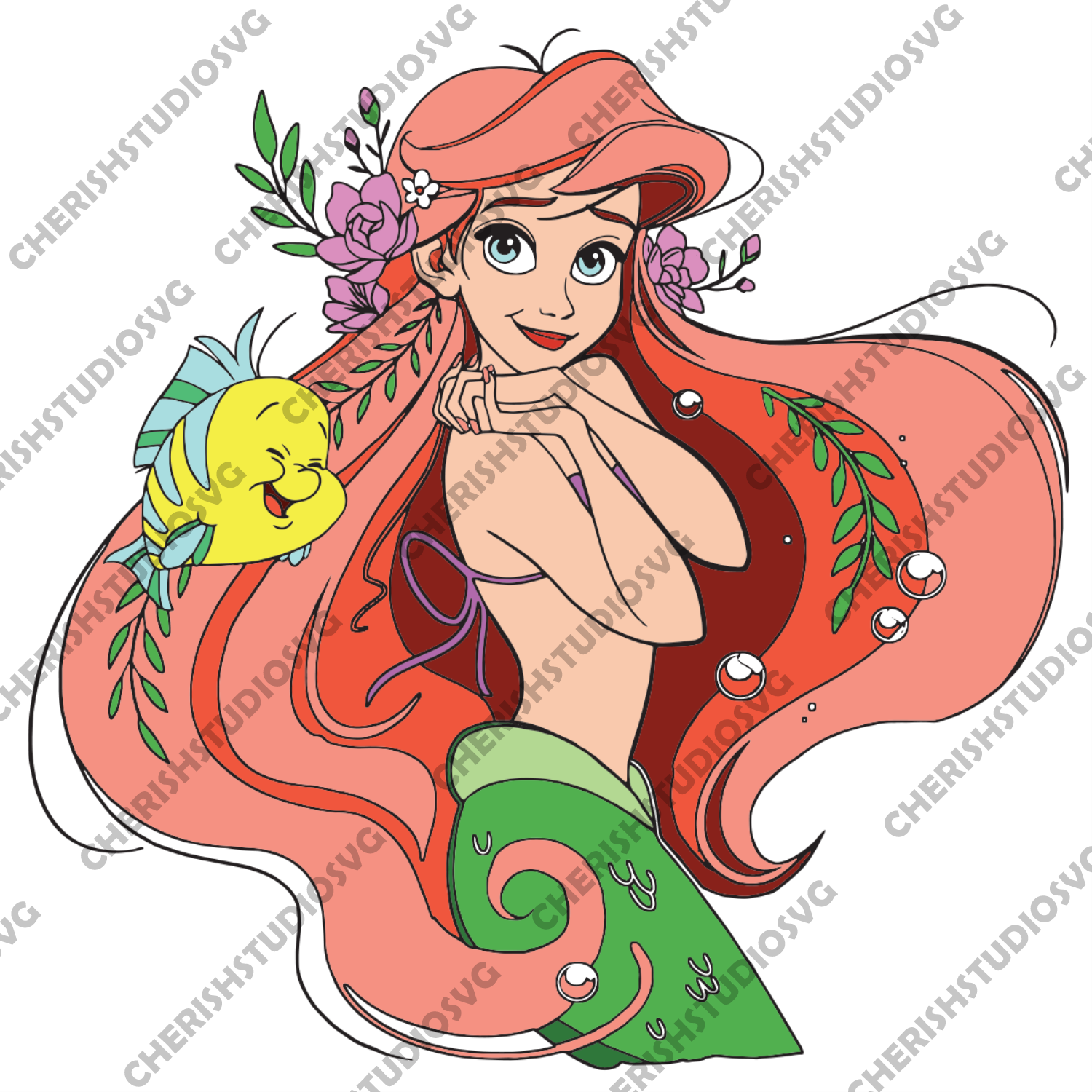 Download Little Mermaid Svg Trending Svg Mermaids Mermaids Svg Mermaids Gift Cherishsvgstudio