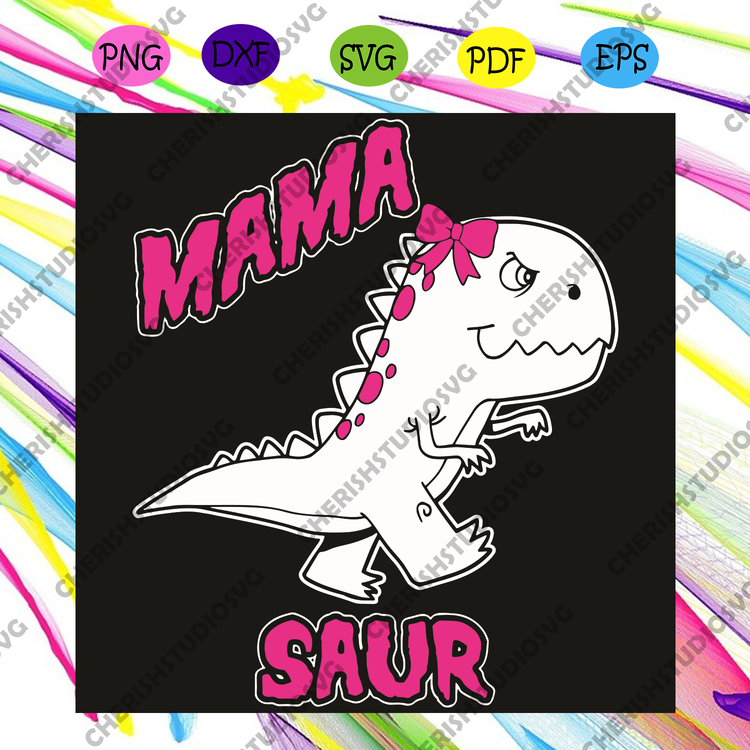 Download Mama Saur Dinosaur Svg Mothers Day Svg Dinosaur Svg Dinosaur Mama S Cherishsvgstudio