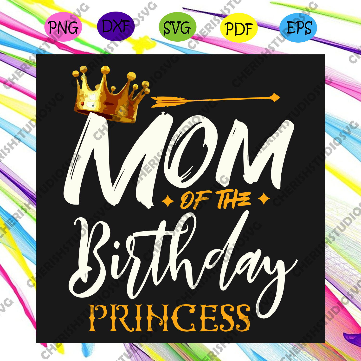 Free Free 111 Mommy Of The Birthday Princess Svg SVG PNG EPS DXF File