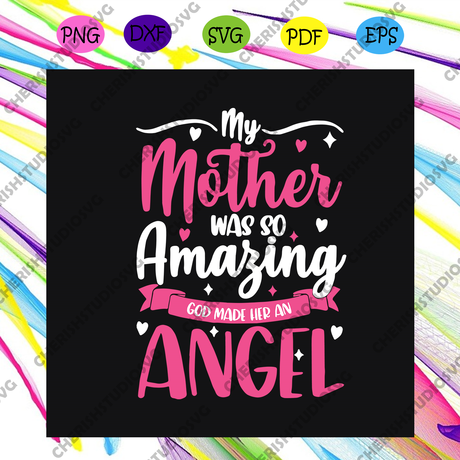 Download My Mother Was So Amazing God Made Her An Angel Svg Mothers Day Svg M Cherishsvgstudio