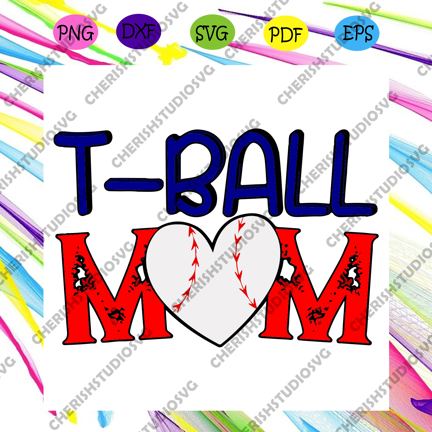 Download T Ball Mom Svg Mothers Day Svg Softball Svg T Ball Svg Softball Mo Cherishsvgstudio