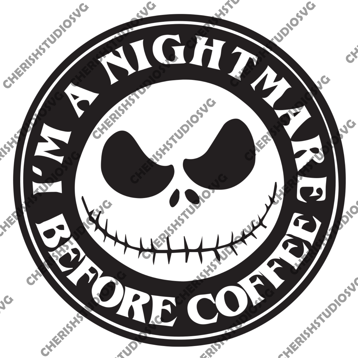 Download Nightmare Before Coffee Svg Halloween Svg Jack Skellington Svg Nigh Cherishsvgstudio