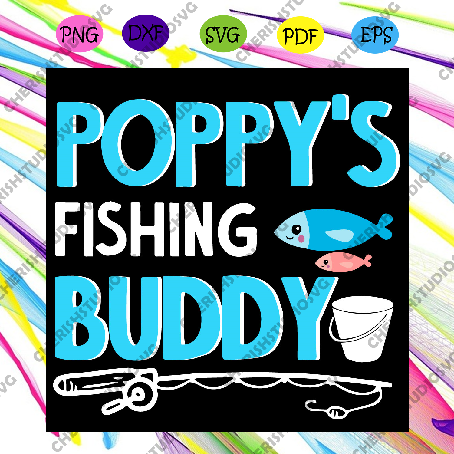 Download Poppy S Fishing Buddy Svg Trending Svg Poppy Fising Svg Fishing Bud Cherishsvgstudio