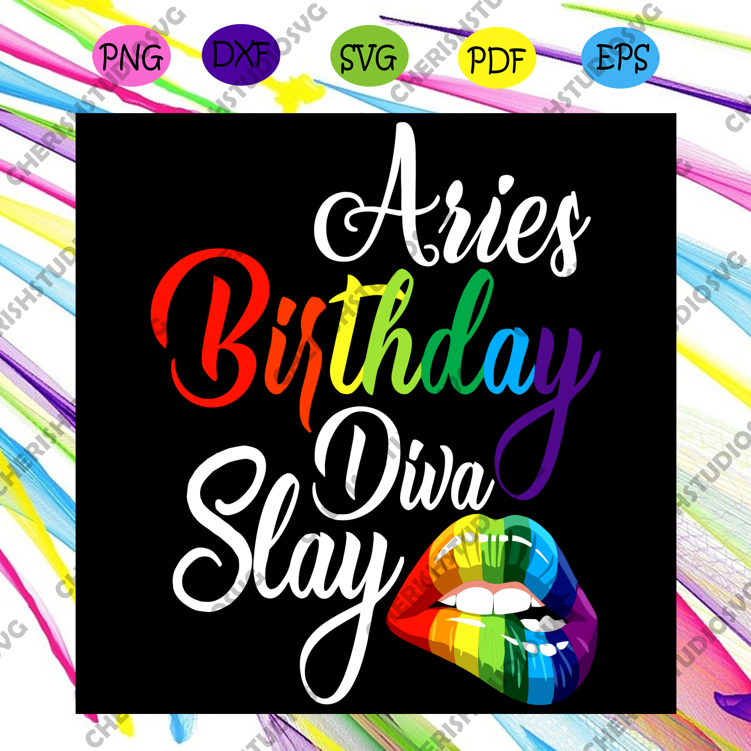 Free Free Rainbow Birthday Svg 48 SVG PNG EPS DXF File