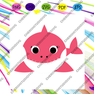 Download Red Grandma Shark Svg Family Svg Grandma Shark Svg Shark Family Svg Cherishsvgstudio