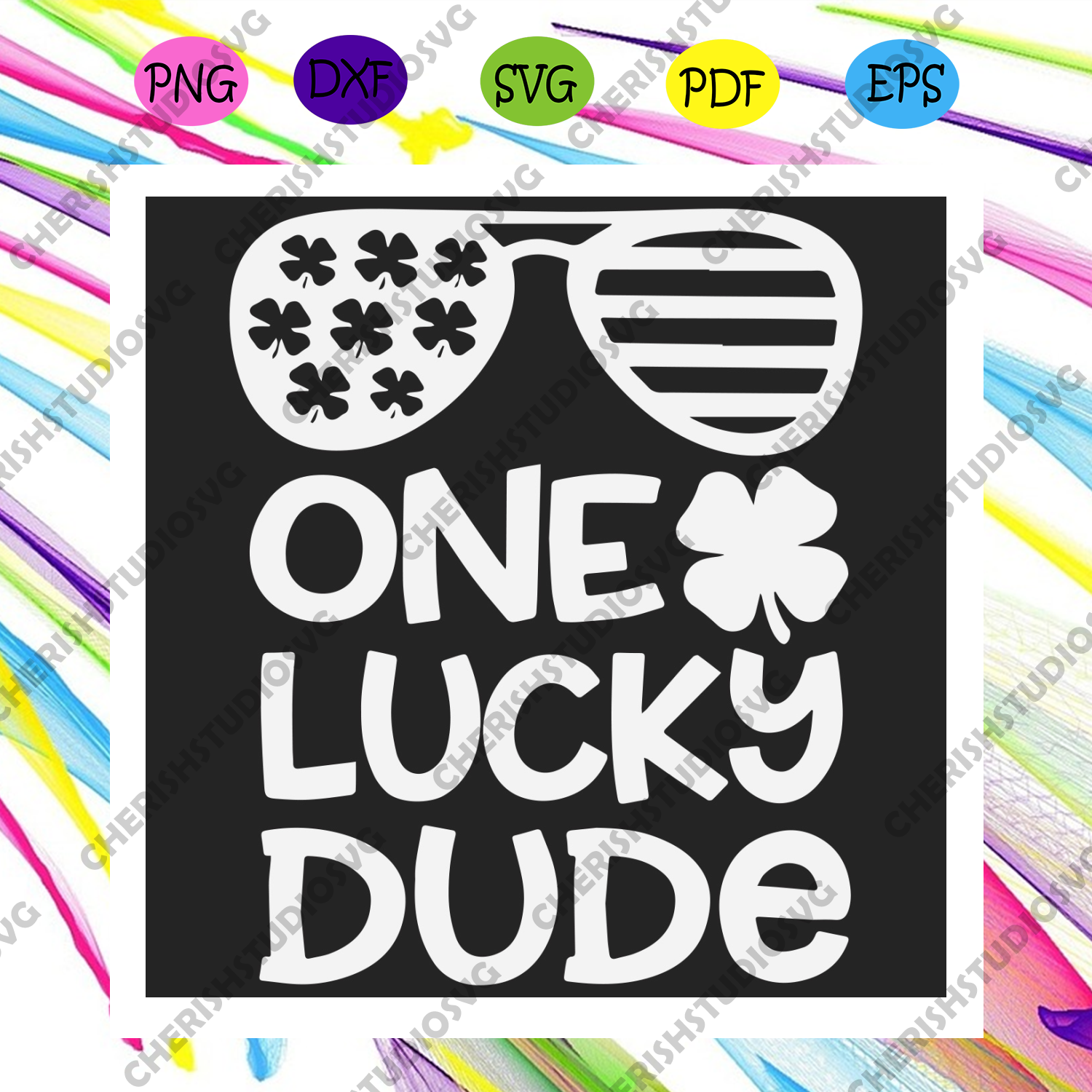 Download One Lucky Dude Svg Patrick Svg Lucky Dude Svg Patrick Dude Svg Pat Cherishsvgstudio