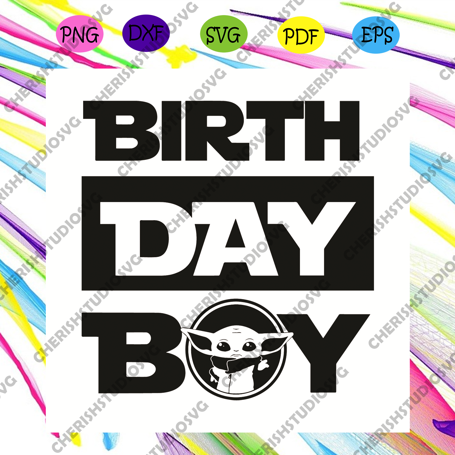 Download Birthday Boy Baby Yoda Star Wars Svg Star War Svg Birthday Boy Svg Cherishsvgstudio